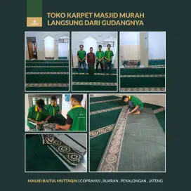 Jual Karpet Masjid Berkualitas di Temanggung Banyak Promo Free Biaya2