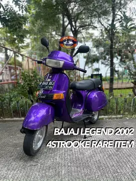 Scooter Bajaj Legend 2002 4Stroke Rare Item Mirip Vespa Excel Starter