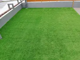 Dekorasi taman rumput sintetis