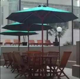 Meja payung,meja kolam,meja outdoor,meja kafe