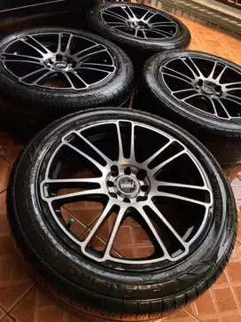 Velg HSR R17 + Ban For Avanza jazz livina brio calya mobilio yaris vio