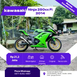 Kawasaki ninja 250cc Fi non abs Tahun 2014