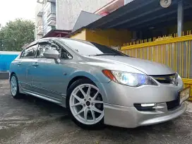 MATIC CIVIC FD 2007 ISTIMEWA MULUS ORI UTUH BODYKIT ANDROID VELG BBS