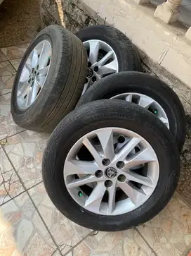 Velg Innova R16 + Ban Rush voxy noah brv Ertiga XL7