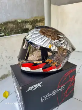 Helm NJS ZX-1 motif garuda