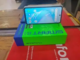 Infinix Smart 8 plus Ram 4 /128 gb lengkap normal mulus