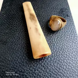 Pipa rokok bahan iga duyung
