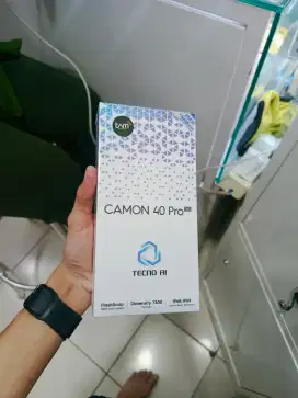 Tecno Camon 40 Pro 8/256gb New segel garansi resmi