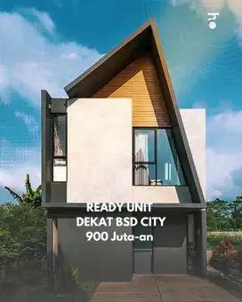 Rumah siap huni Ciater BSD city