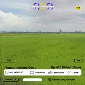 Dijual Tanah Kosong Luas Poros Tamannyeleng Barombong Nego !