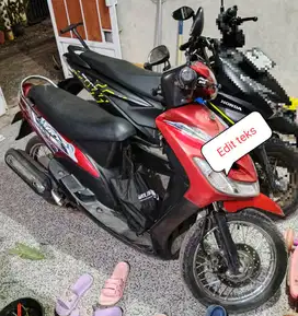Dijual cepat Mio smile 2010 .. ss komplit .. komplit ..