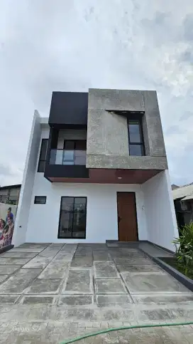 Rumah baru 2 lantai, free biaya-biaya Dekat ke bsd dan bintaro