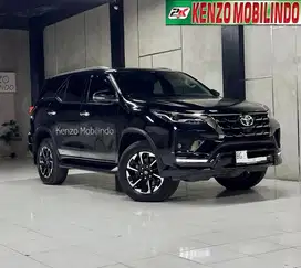 [Km 9rb] Fortuner Diesel 2,4 GR AT 2021 hitam,tgn 1 99% seperti baru
