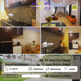 Disewakan Apartment 2BR Royal Apartment Panakukkang Hrg Nego