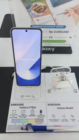 Samsung Galaxy Z Flip6 12/256GB - Garansi samsung
