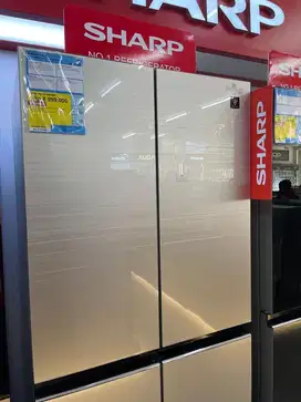 SEGAMPANG ITU DAPATKAN KULKAS SBS SHARP PROMO BUNGA 0% DI HOMECREDIT