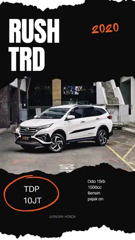KM 10K!!! RUSH S TRD 2020