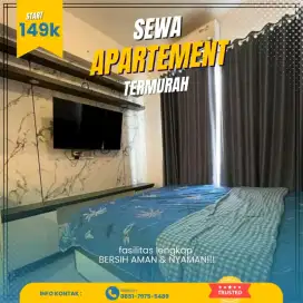 SEWA APARTEMEN TRANSIT/HARIAN TERMURAH BASSURA CITY JAKARTA TIMUR