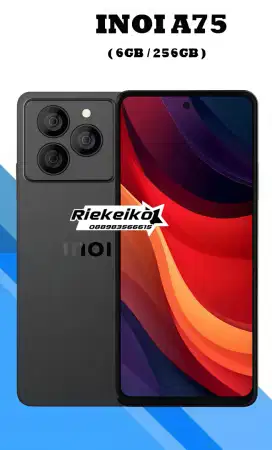 Inoi A75 elegance RAM 6/256GB Garansi Resmi
