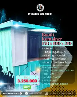 Booth Kontainer Murah Se Sidoarjo
