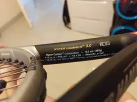 RAKET TENNIS WILSOM HYPER HAMMER bekas
