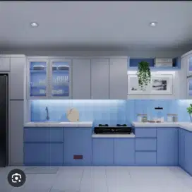 Kitchen set backdrop TV kamar set dll custom