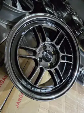 Velg black krom R15 pcd 4x100 Lebar 7 et41