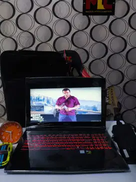 MSI Leopard Gaming GP62M Core i7 RAM 20GB SSD+HDD Dual VGA Nvidia GTX
