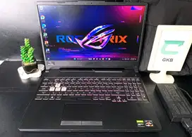 Laptop Asus Gaming Ram 16gb Ssd 512gb VGA 4gb Nvidia GTX 1650 Ti Refre