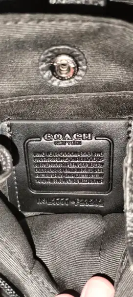 Tas Backpack Coach