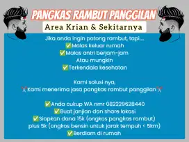 JASA PANGKAS RAMBUT PANGGILAN