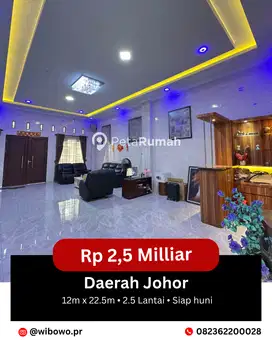 DIJUAL VILLA JALAN BRIGJEND HAMID KOMPLEK LAGUNA INDAH
