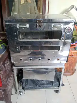 Oven Gas 60x40 Kompor 2 Tungku dan Kelakat 40x40