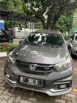 Honda Mobilio RS abu metalic, pemakaian 2018