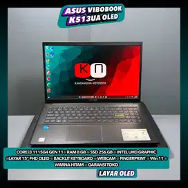 Asus Vivobook K513EA Core i3 1115G4 Gen11 Ram8GB Ssd256GB 15,6inch