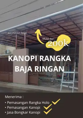 Jasa pemasangan baja ringan