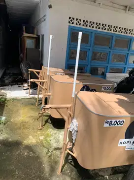 Gerobak jualan kopi