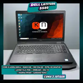 Dell Latitude 5580 Core i5 Gen6 Ram8GB Ssd256GB 15,6inch
