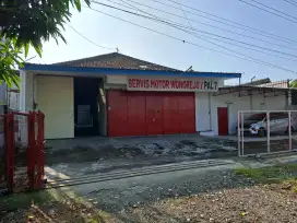 Rumah + Gudang lokasi strategis dekat Pintu Tol Gondangrejo