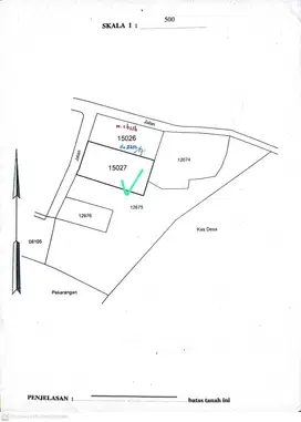 Dijual Tanah Jogja Cocok bangun Kost, Utara Stadium Maguwo