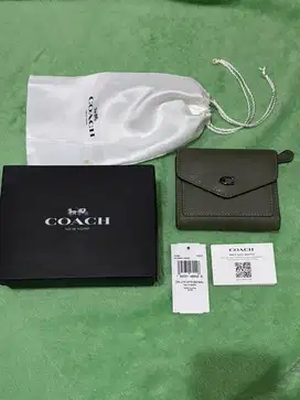 Coach Wyn Small Wallet Army Green