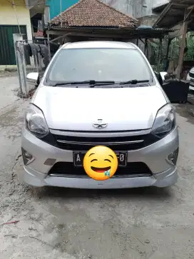 TOYOTA AGYA TRD S 2015 SILVER