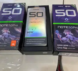 Infinix Note 50 Pro Ready all color