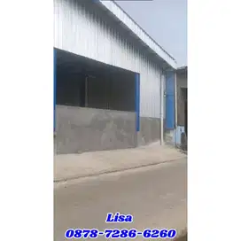 SIAP PAKAI SEWA BANGUNAN GUDANG TERLANGKA DI LEGOK KARAWACI TANGERANG