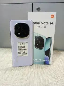 REDMI NOTE 14 PRO PLUS 5G 12/512 GARANSI RESMI KELENGKAPAN FULLSET