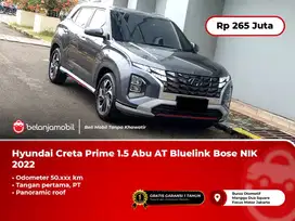[ PANORAMIC ] Hyundai Creta Prime 1.5 Abu AT Bluelink Bose 2022/2023