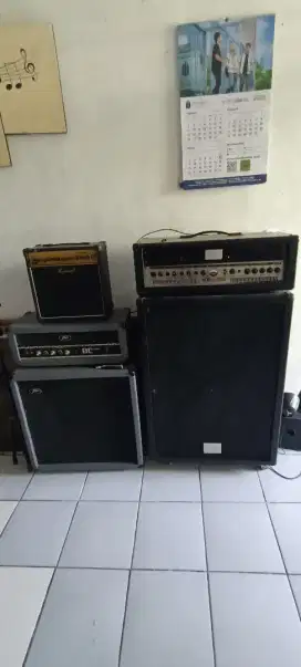 borong amply keyboard, bass & gitar