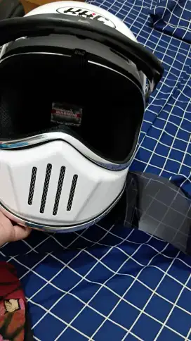 Helm Cakil KHC Putih Glossy Size L