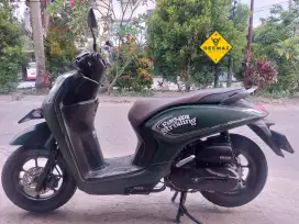 (DP 500 Rb)‼️ Honda Genio CBS ISS Hijau Doff 2023 Cash / Kredit