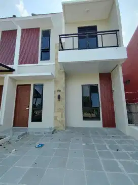 RUMAH 2 LANTI KPR  DP 0% DEKET TOL DAN LRT